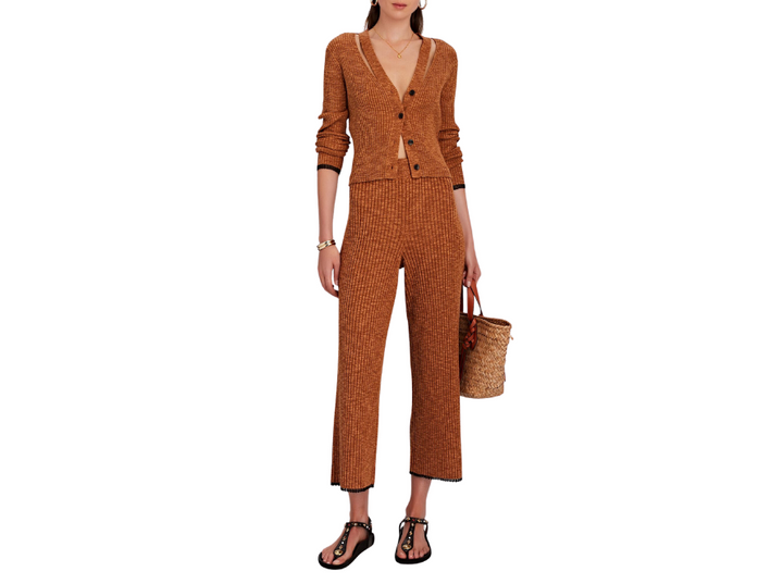 Proenza Schouler Cropped Sweater and Pant Set