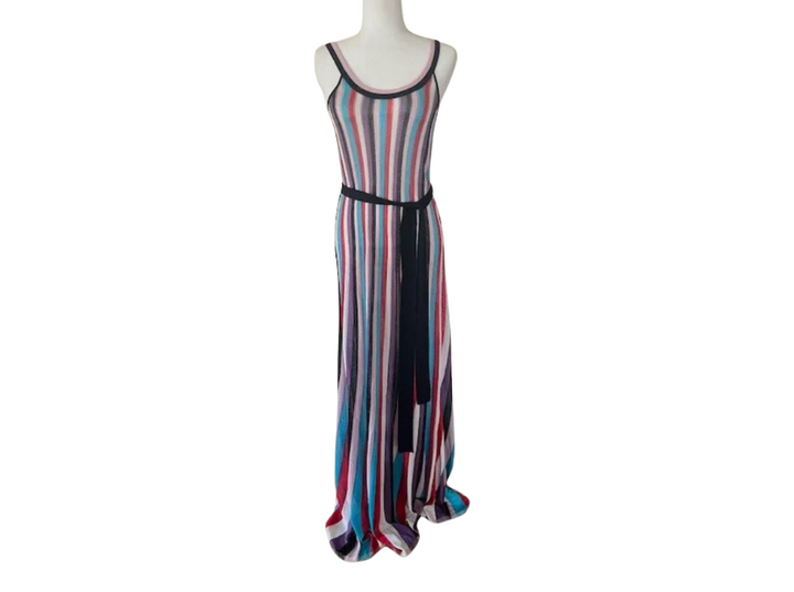 Rebecca Vallance "Malaga" Metallic Maxi Dress