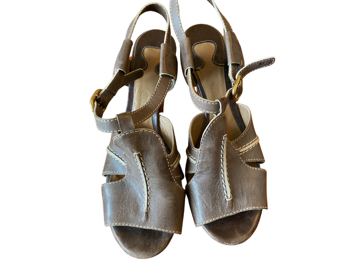 Chloe - Platform Wedge Sandals