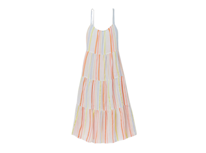 LemLem "Tirunesh" Striped Maxi Dress