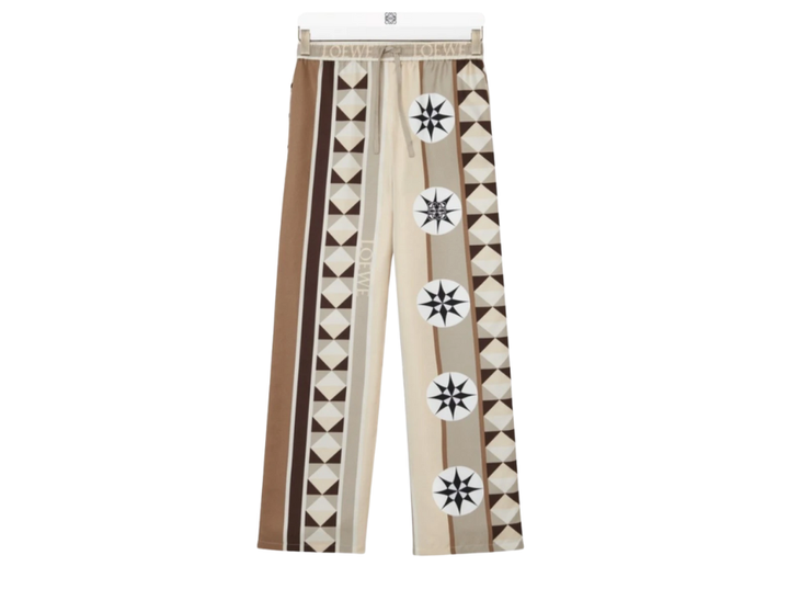Loewe Paula's Ibiza Silk Wide Leg Pants