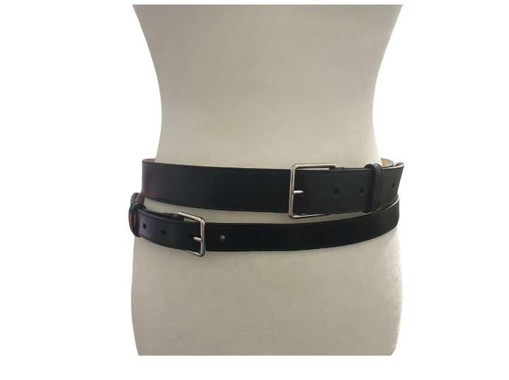 Alexander McQueen Double Leather Belt