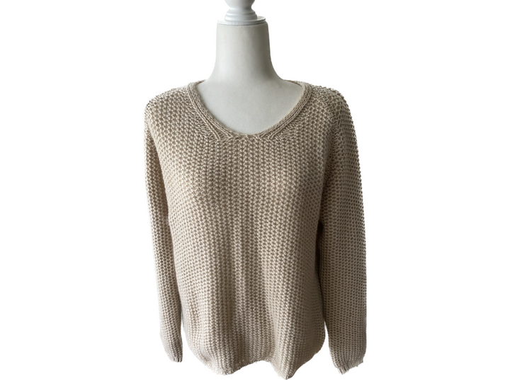 Incentive Cashmere Open Knit Sweater