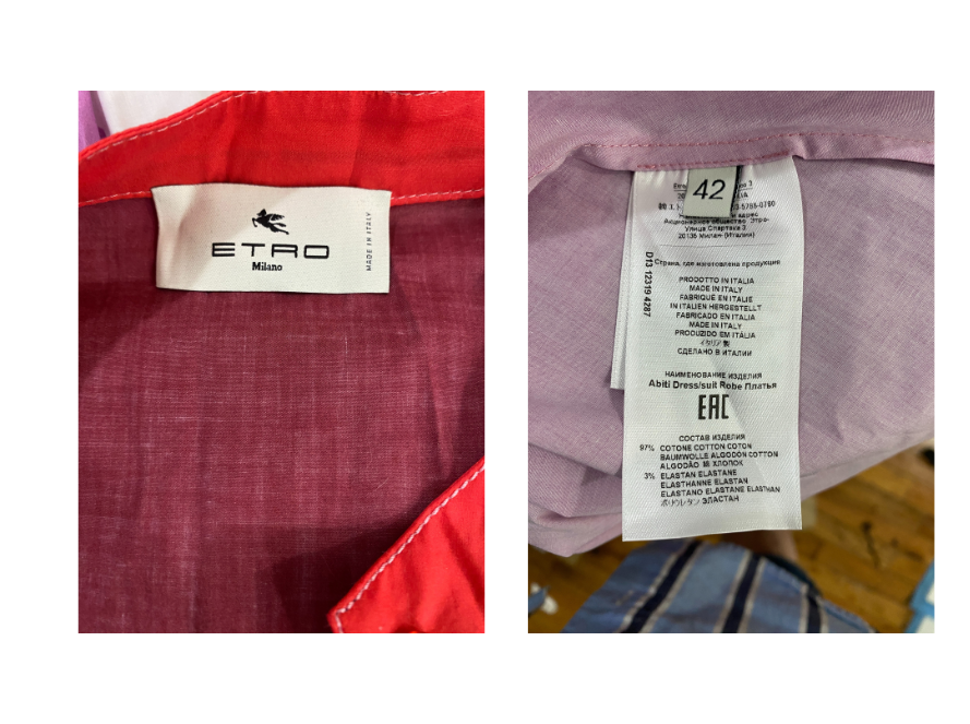 ヴィンテージETRO 半袖トップス 48 ヴィンテージETRO 半袖トップス 48 Etro Paisley Wave Cap-Sleeve