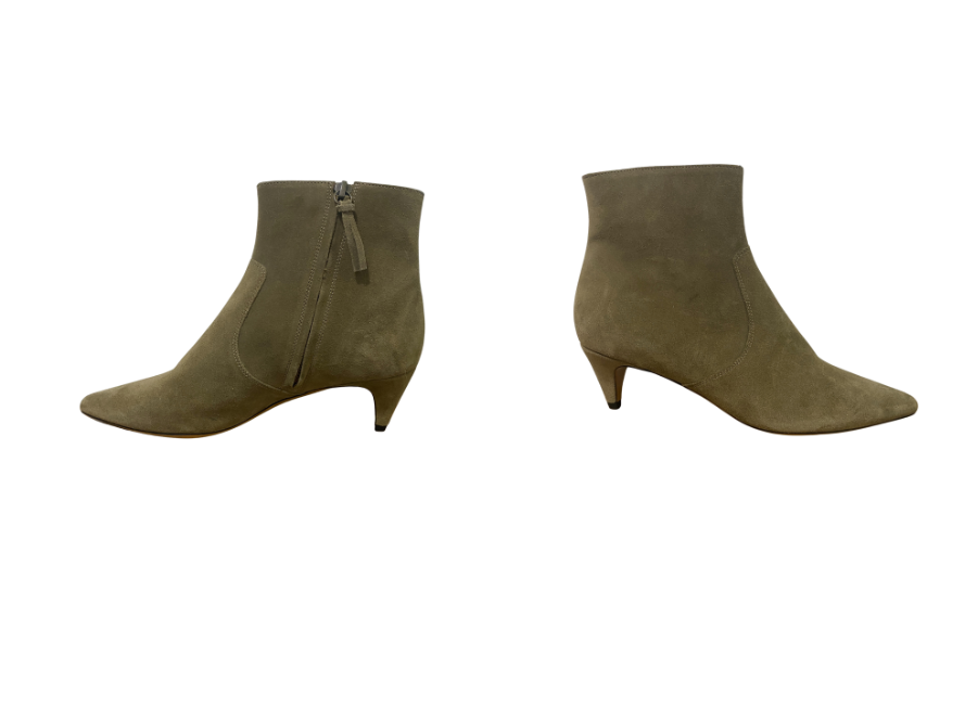 Isabel marant derst suede ankle boots on sale