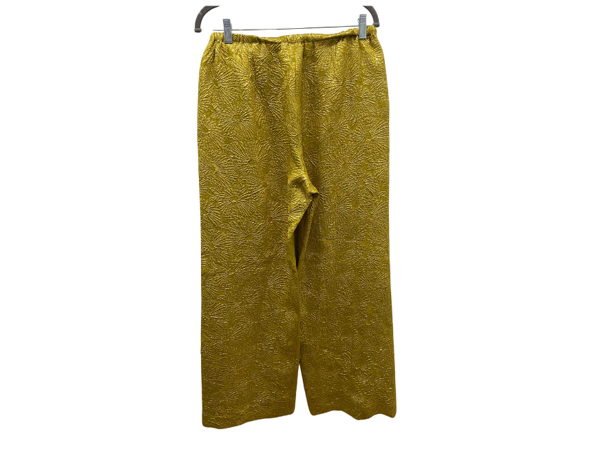 Dries Van Noten Gold Wide Leg Pants – Six & Sutton