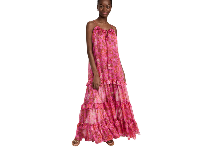 MISA Los Angeles Magdalena Floral Maxi Dress