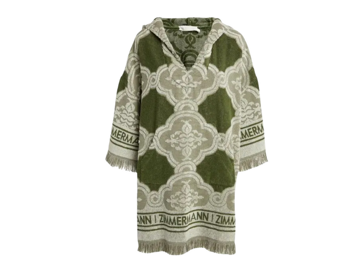 ZIMMERMANN Hooded Chintz Mini Dress