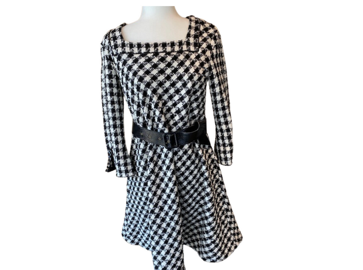Tiziano Zorzan Houndstooth Dress