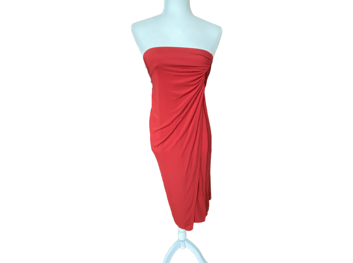A.L.C. Red Strapless Dress
