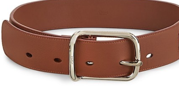 Chloe Joe Leather Waist Belt