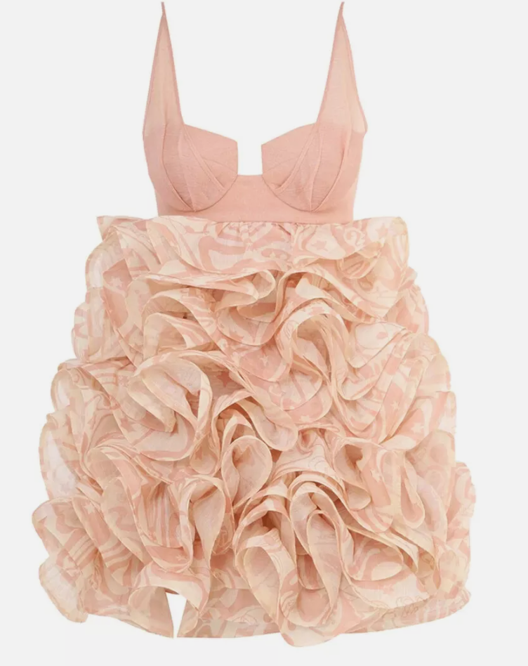 Zimmermann Matchmaker Ruffle Mini Dress – Six & Sutton