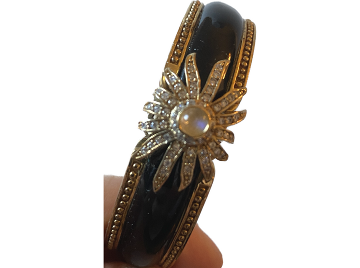 Angelique de Paris - Gold & Sterling Silver Starburst Bracelet